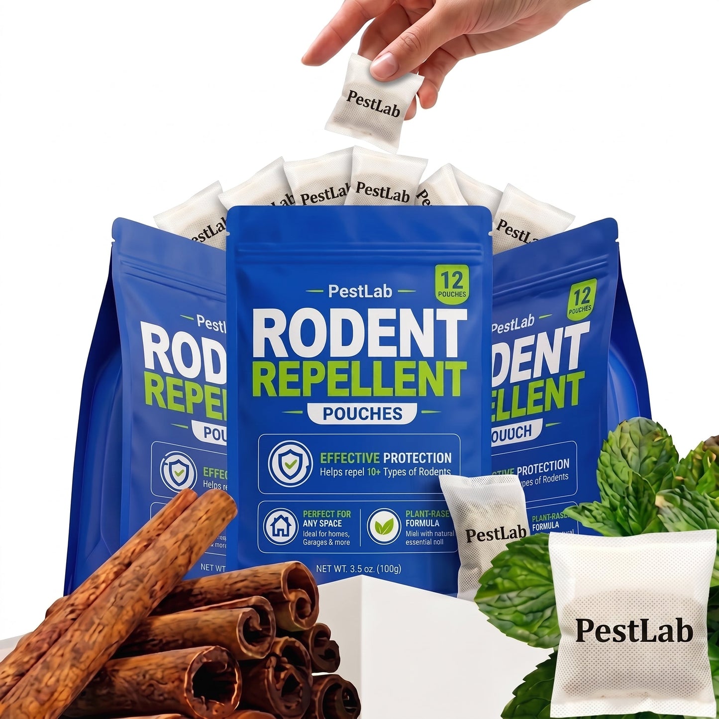 Rodent Repellent Pouches